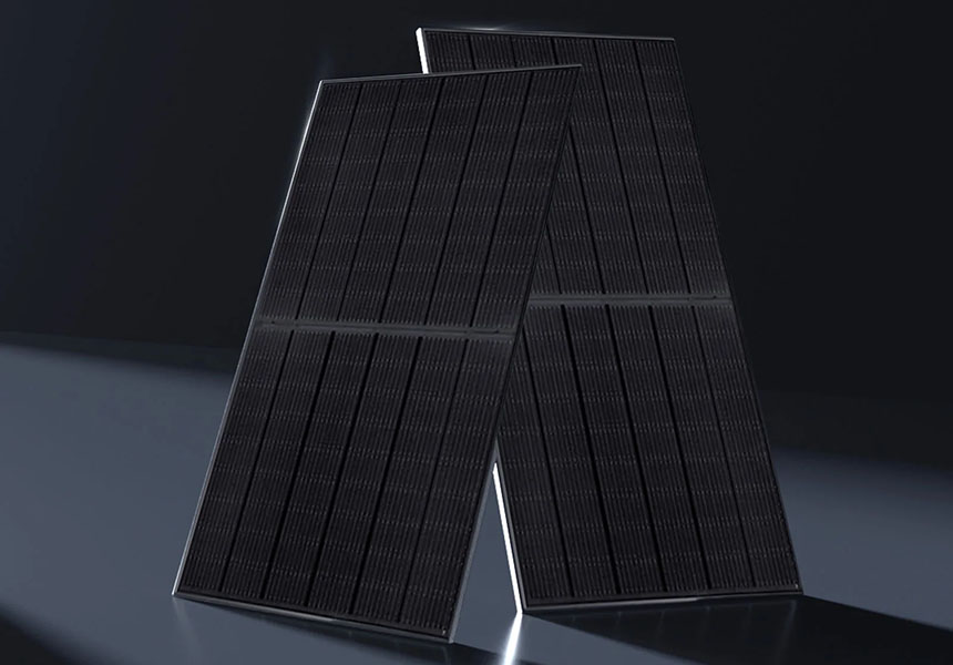 All Black Solar Panels