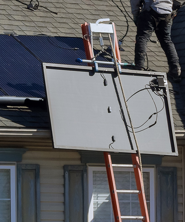 Solar Panel Replacement Removal